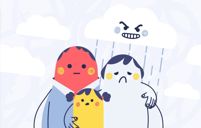 Parler à l&rsquo;enfant de la dépression d&rsquo;un de ses parents / proches